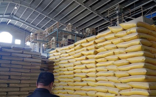 Php518 million worth rice in warehouse_BOC