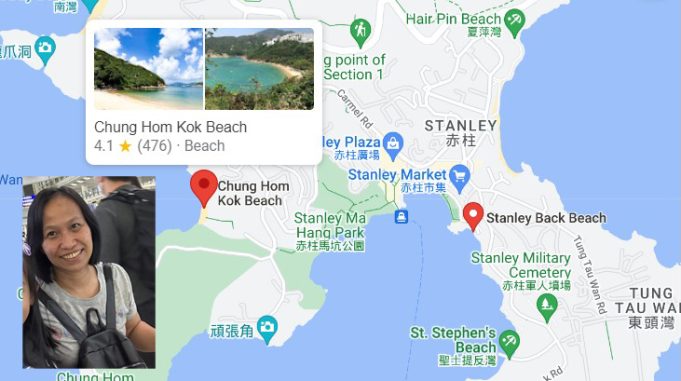 49-year-old Filipino woman found dead at Chung Hom Kok Beach, Stanley 49 year old Filipino woman found dead in Stanley