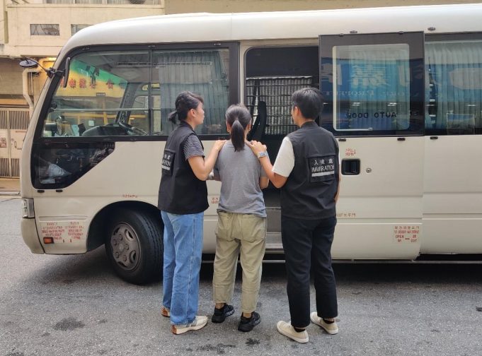 Hong Kong Crackdown Arrested 18 People In Anti-Illegal Workers Operation ImmD and Police Force arrested 18 persons in anti-illegal workers operation