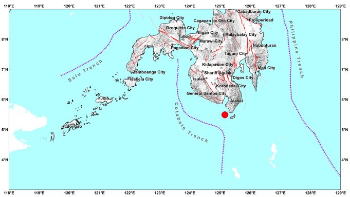 Powerful 6.8 Magnitude Earthquake Rocks Southern Philippines Earthquake of 6.8 Magnitude