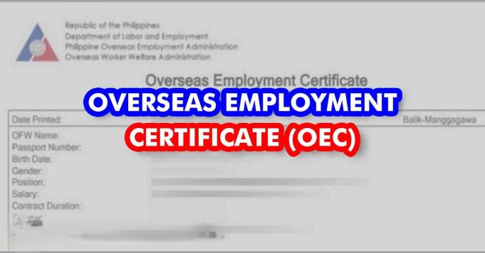 Mga Fixer na nagsasamantala sa mga OFW sa pagkuha ng OEC
