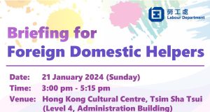Employment Briefing for Foreign Domestic Helpers Employment Briefing for Foreign Domestic Helpers