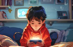 Hong Kong children spend four to six hours a day on e-gadgets, Putting Health and Relationships at Risk Children spend four hours or more on e-gadgets a day 02