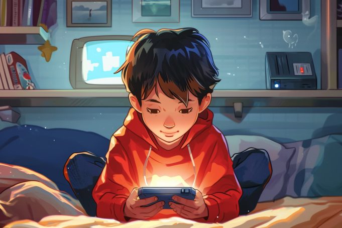 Hong Kong children spend four to six hours a day on e-gadgets, Putting Health and Relationships at Risk Children spend four hours or more on e-gadgets a day 02