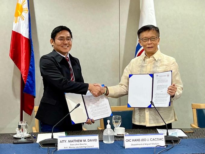 DMW, AMLC join forces vs trafficking, illegal recruitment DMW, AMLC join forces