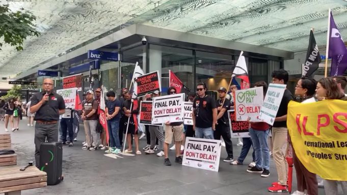 Senator tells DMW, DFA Ensure pay for displaced NZ OFWs avert repeat of Saudi incident Migrante Aotearoa new-zealand-ofws