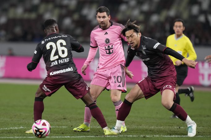 Messi plays in Japan after HK no-show Leo Messi in Japan