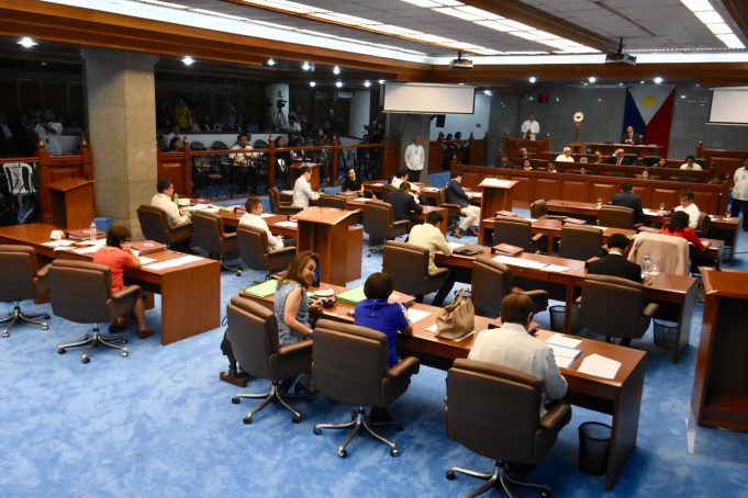 Kaso ukol sa Illegal Recruitment, didinggin ngayong araw sa Senado, 7 February Senate: Plenary Session. Photo by Angie de Silva/Rappler