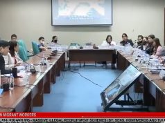 OFW sa HK, witness sa pagdinig ng kaso ng Illegal recruitment sa Senado Senate hearing on OFW scam