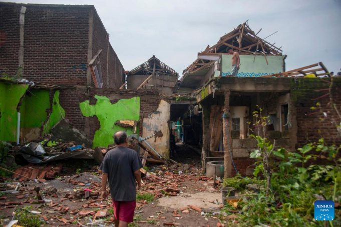Tornado Ravages West Java: Houses and Factories Leveled in Devastating Storm Tornado Ravages West Java