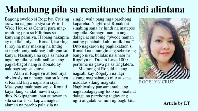 Mahabang pila sa remittance hindi alintana HK Pinoy Tv News 20th - 26th Mar 24 FB Post and Pin up