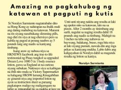 Amazing na pagkahubog ng katawan at pagputi ng kutis HK Pinoy Tv News 6th - 14th Mar FB Post and Pin up