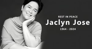 Award-winning actress Jaclyn Jose died of heart attack