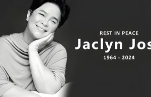 Award-winning actress Jaclyn Jose died of heart attack