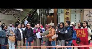 PHL ConGen hinarap ang grupo ng mga OFWs at tinanggap ang sulat para kay PBBM