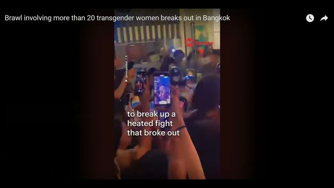 Violent Clash in Bangkok Between Filipino and Thai Transgender Groups