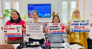 Migrant Workers Demand End to Discrimination, Better Working Conditions on Labor Day Asian Migrants Coordinating Body AMCB