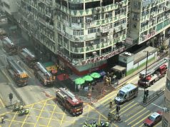 A Filipino was injured in a deadly fire that ripped through a residential building in Yau Ma Tei Deadly Blaze Tears Through Residential Building in Yau Ma Tei