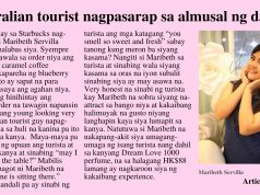 Australian Tourist Nagpasarap Sa Almusal Ng Dalaga HK Pinoy Tv News 10th - 16th Apr 24 FB Post and Pin up