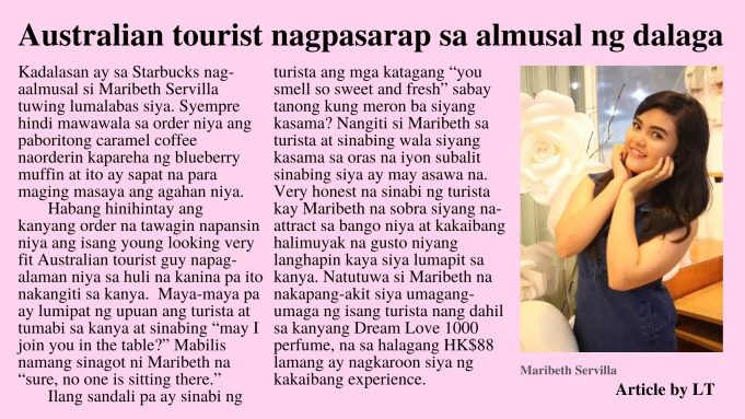 Australian Tourist Nagpasarap Sa Almusal Ng Dalaga HK Pinoy Tv News 10th - 16th Apr 24 FB Post and Pin up