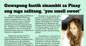Guwapong Intsik sinambit sa Pinay ang mga salitang, “you smell sweet” HK Pinoy Tv News 24th - 30th Apr 24 FB Post