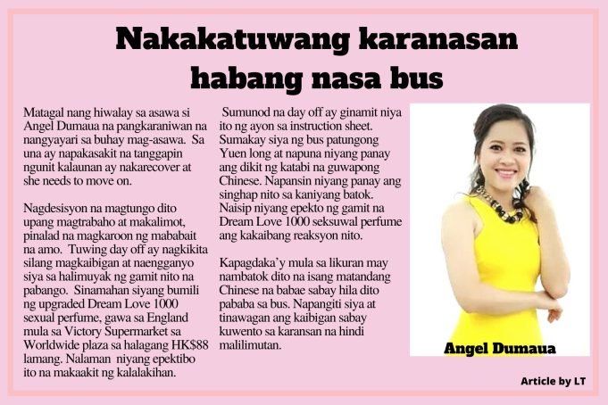 Nakakatuwang Karanasan Habang Nasa Bus HK Pinoy Tv News 3rd - 26th Apr 24 FB Post and Pin up