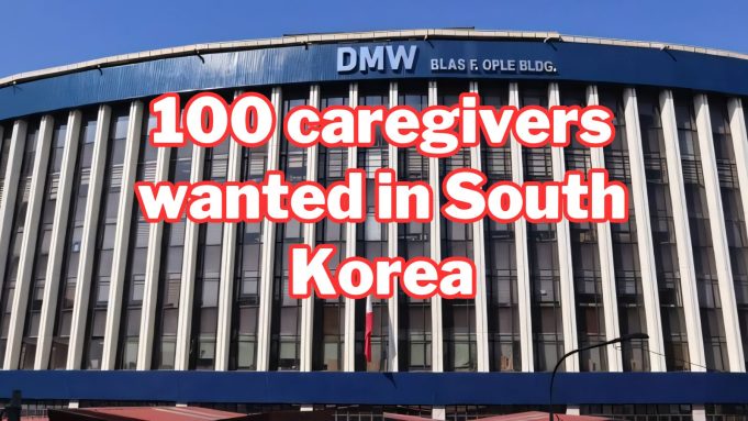 South Korea Seeks 100 Filipino Caregivers in New Labor Partnership 100 caregivers wanted in South Korea