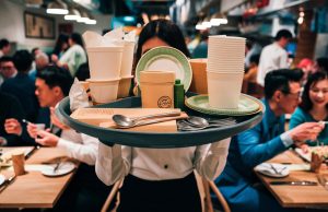 70% of HK Restaurants Switch to Sustainable Tableware