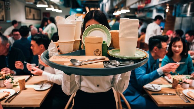 70% of HK Restaurants Switch to Sustainable Tableware