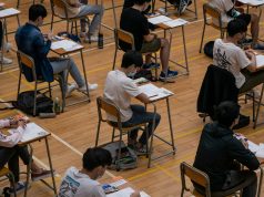 Ethnic minority students in Hong Kong face uphill battle for university admission Students sit for the Diploma of Secondary Education (DSE) exams on April 26, 2021 in Hong Kong, China