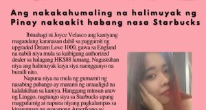 Ang nakakahumaling na halimuyak ng Pinay nakaakit habang nasa Starbucks HK Pinoy Tv News 29th May - 4th June 24 FB Post and Pin up