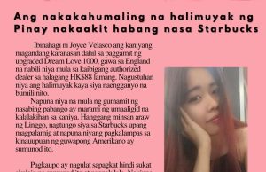 Ang nakakahumaling na halimuyak ng Pinay nakaakit habang nasa Starbucks HK Pinoy Tv News 29th May - 4th June 24 FB Post and Pin up