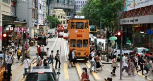 Filipino Woman Struck by Taxi After ignoring traffic lights in Wan Chai Hong Kong pedestrian crossing unsplash v2