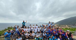 Ilang Grupo ng mga OFWs Nagsagawa ng Clean up Drive sa Coastal Area ng Shek O