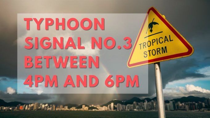 Tropical Storm Warning Raised in Hong Kong Ahead of Weekend Storm Typhoon Signal No.3