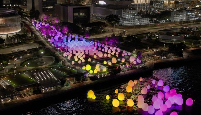 Art@Harbour 2024- First Week of teamLab Continuous at Tamar Park Fully Booked Art@Harbour 2024 v3