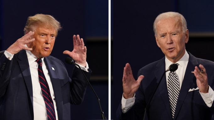 Bitter Rivals Biden and Trump Trade Blows in Fiery First Debate