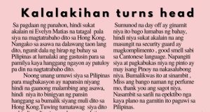 Kalalakihan turns head HK Pinoy Tv News 26th June - 2nd July 24 FB Post and Pin up