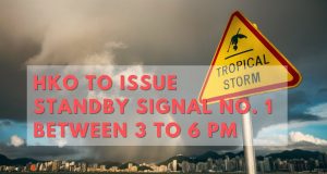 Hong Kong Observatory to Consider Downgrading Typhoon Signal as Maliksi Moves Away HKO to issue Standby Signal No. 1 between 3 to 6 pm