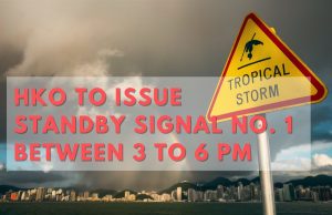 Hong Kong Observatory to Consider Downgrading Typhoon Signal as Maliksi Moves Away HKO to issue Standby Signal No. 1 between 3 to 6 pm