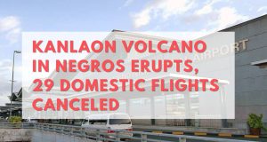 Kanlaon Volcano Erupts, 29 domestic flights canceled Kanlaon Volcano in Negros Erupts, 29 domestic flights canceled