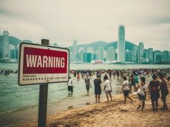 Hong Kong Beaches Flagged for “Very Poor” Water Quality Red flags hoisted at several beaches
