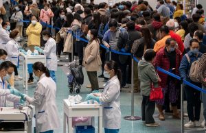 Record 1.86 Million Flu Vaccines Administered in 2023-24, Health Department Reports a-well-organized-and-bustling-healthcare-scene