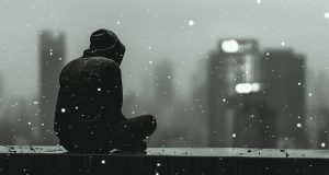 Hong Kong Sees Alarming Spike in Suicides Amid Economic Downturn depression_vibe_for_a_profile_picture_1