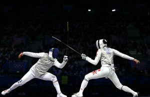 Hong Kong Celebrates as Cheung Ka-long Bags Another Gold in Fencing, Haughey Wins Bronze Cheung Ka-long, from Hong Kong, China, won the gold medal v3