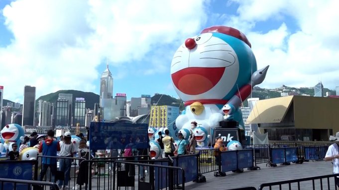 Doraemon Fever Grips Hong Kong as Fans Flock to Immersive Exhibition Doraemon fans flock to Tsim Sha Tsui exhibition v2