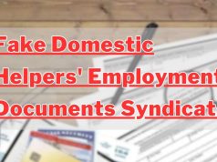 18 Arrested in Crackdown on Domestic Helper Employment Documents Scam Fake Domestic Helpers' Employment Documents Syndicate