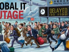 Global IT Outage Causes Flight Delays at Hong Kong International Airport Global IT Outage Causes Flight Delays at Hong Kong International Airport