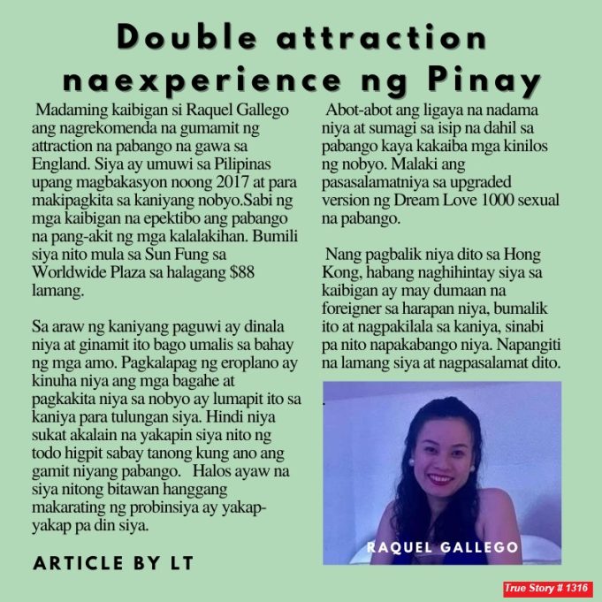 Double attraction naexperience ng Pinay HK Pinoy Tv News 3rd - 9th July 24 FB Post and Pin up