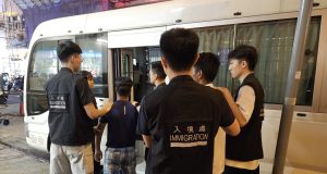 Immigration Department Arrested 21 Illegal Workers in Four-Day Operation Immigration Department Arrested 21 Illegal Workers